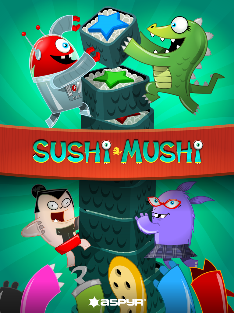 Sushi Mushi Start Screen