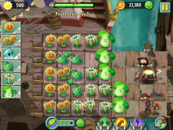 Plants vs zombies 2 game play 2