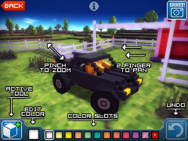 Blocky Roads customization