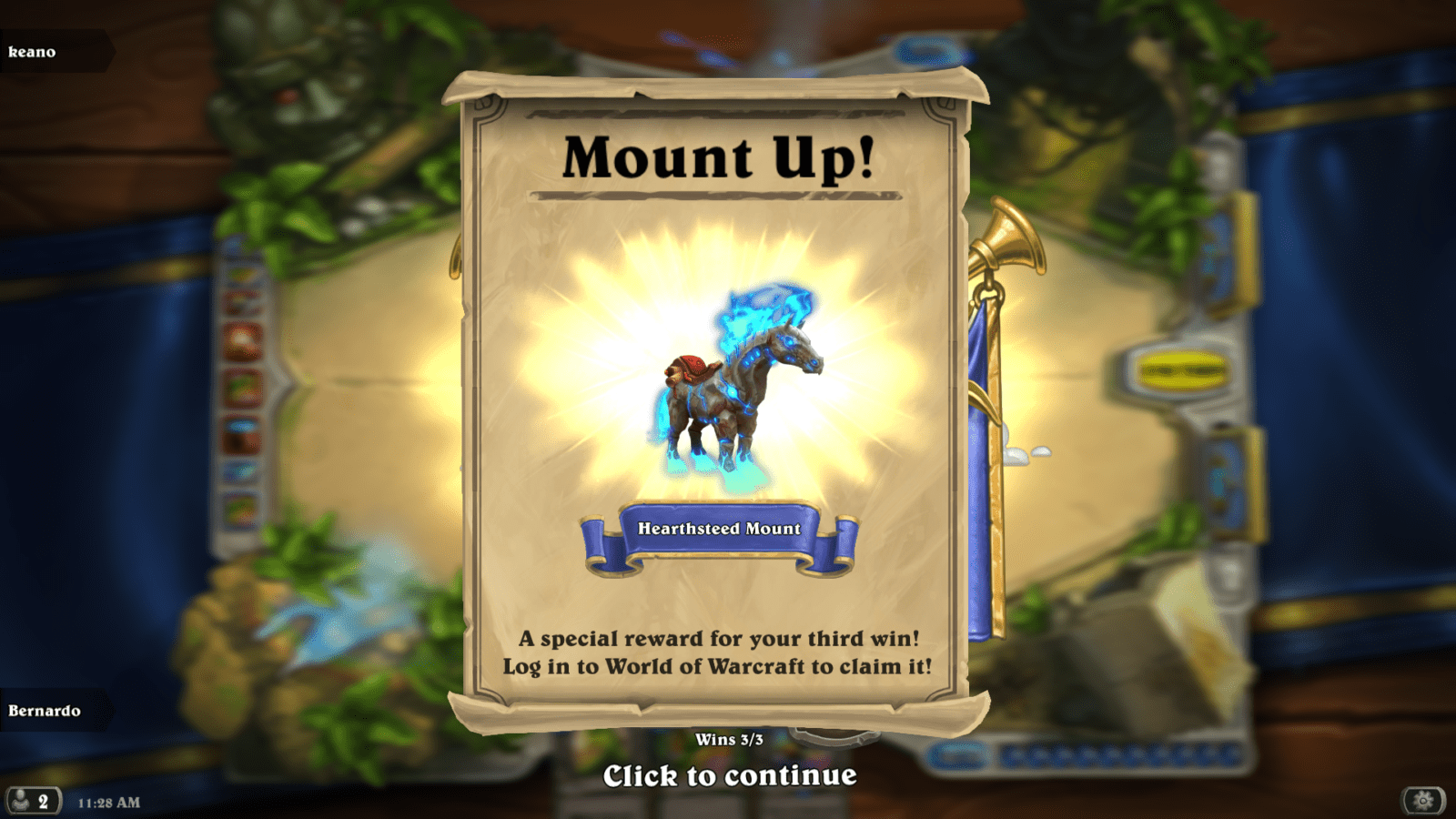 Hearthstone Mount