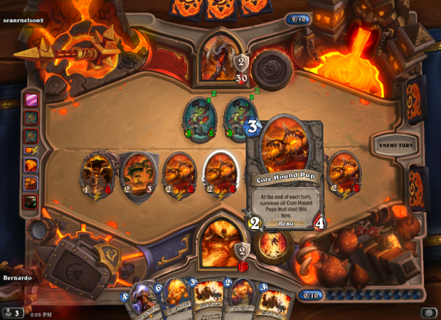 Ragnaros going at it