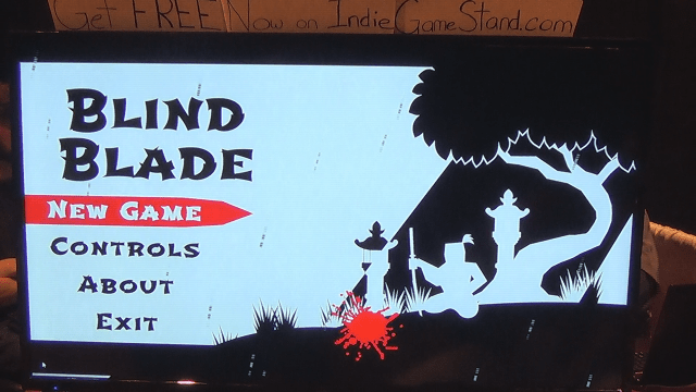 Blind Blade Main Screen