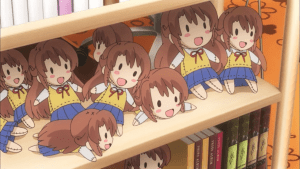 Non Non Biyori Repeat stuffed dolls