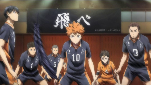 haikyu action shot