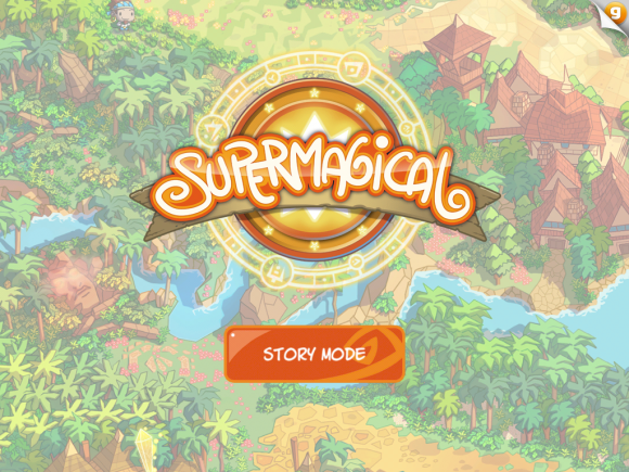 Supermagical Start Screen