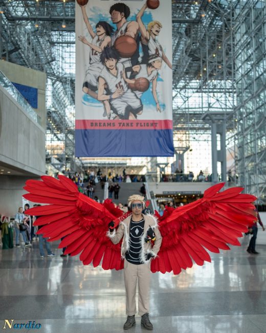 Awesome Hawks Cosplay At Anime NYC - The World of Nardio