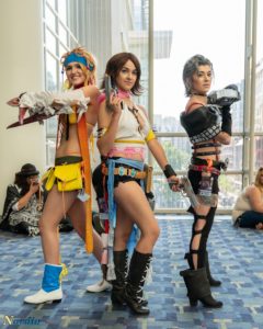 Final Fantasy X-2 Cosplayers