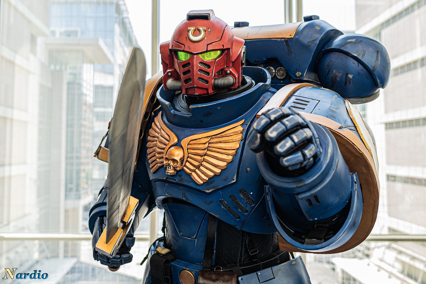 Warhammer 40K Ultramarine Cosplay The World of Nardio