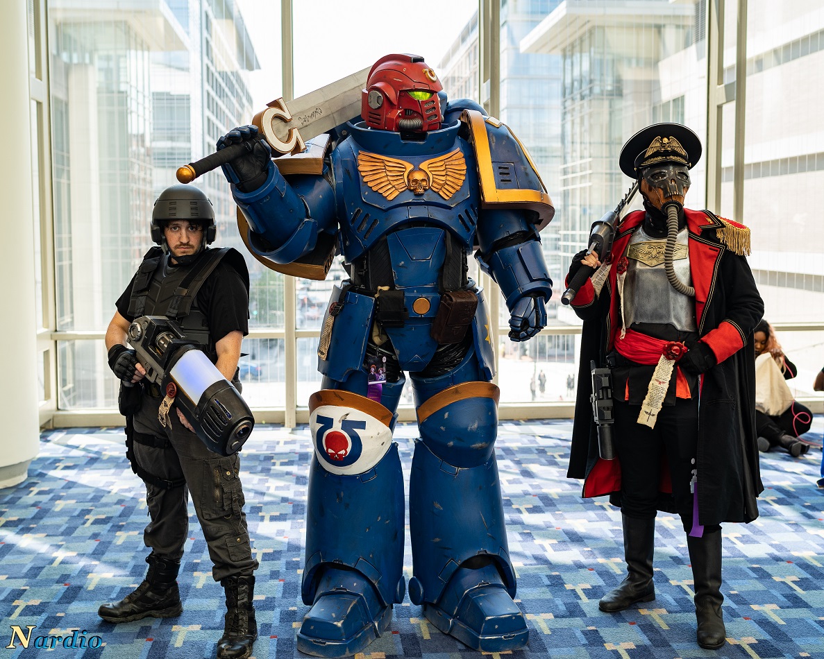 Warhammer Ultramarine Cosplay