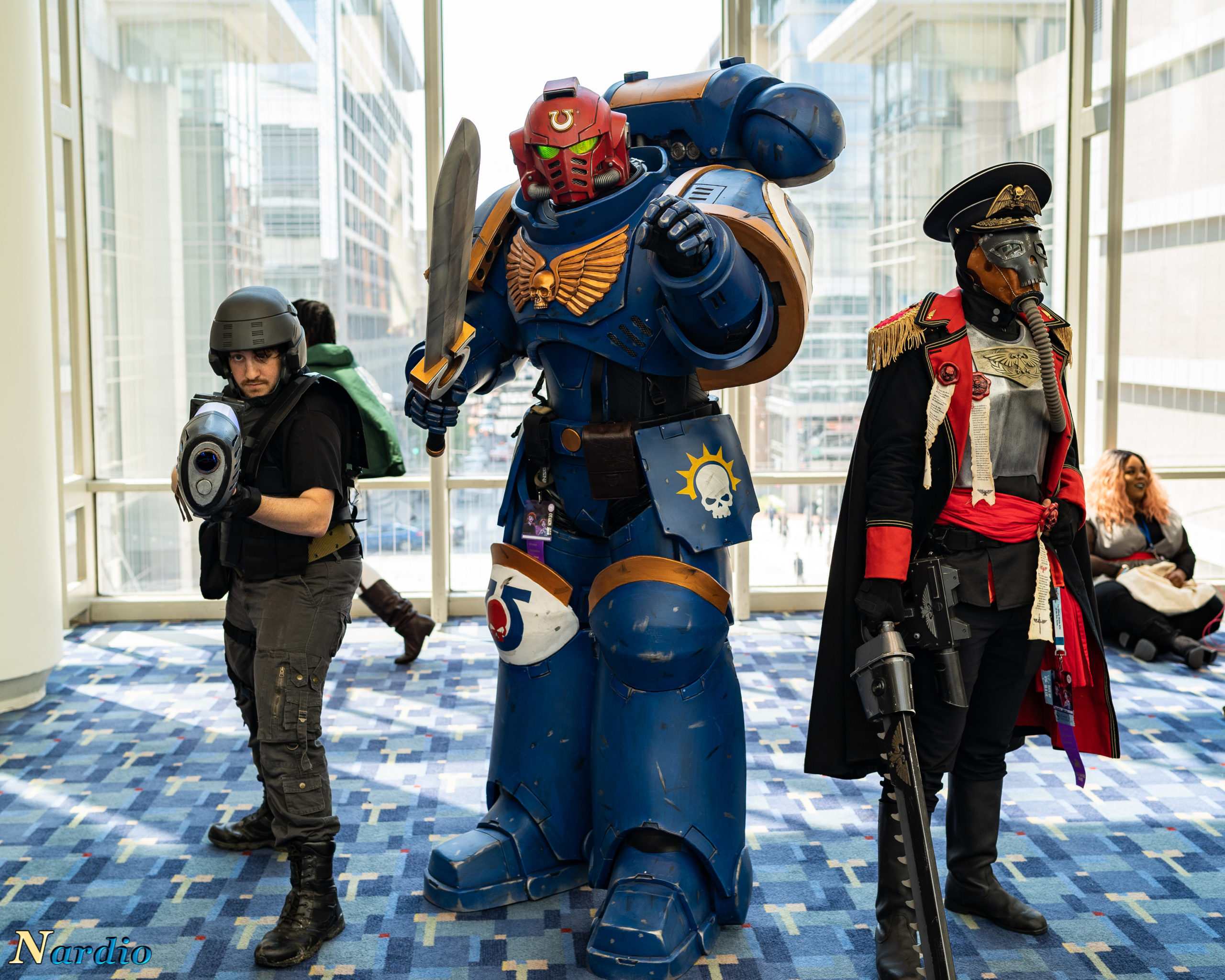 Warhammer Ultramarine Cosplay