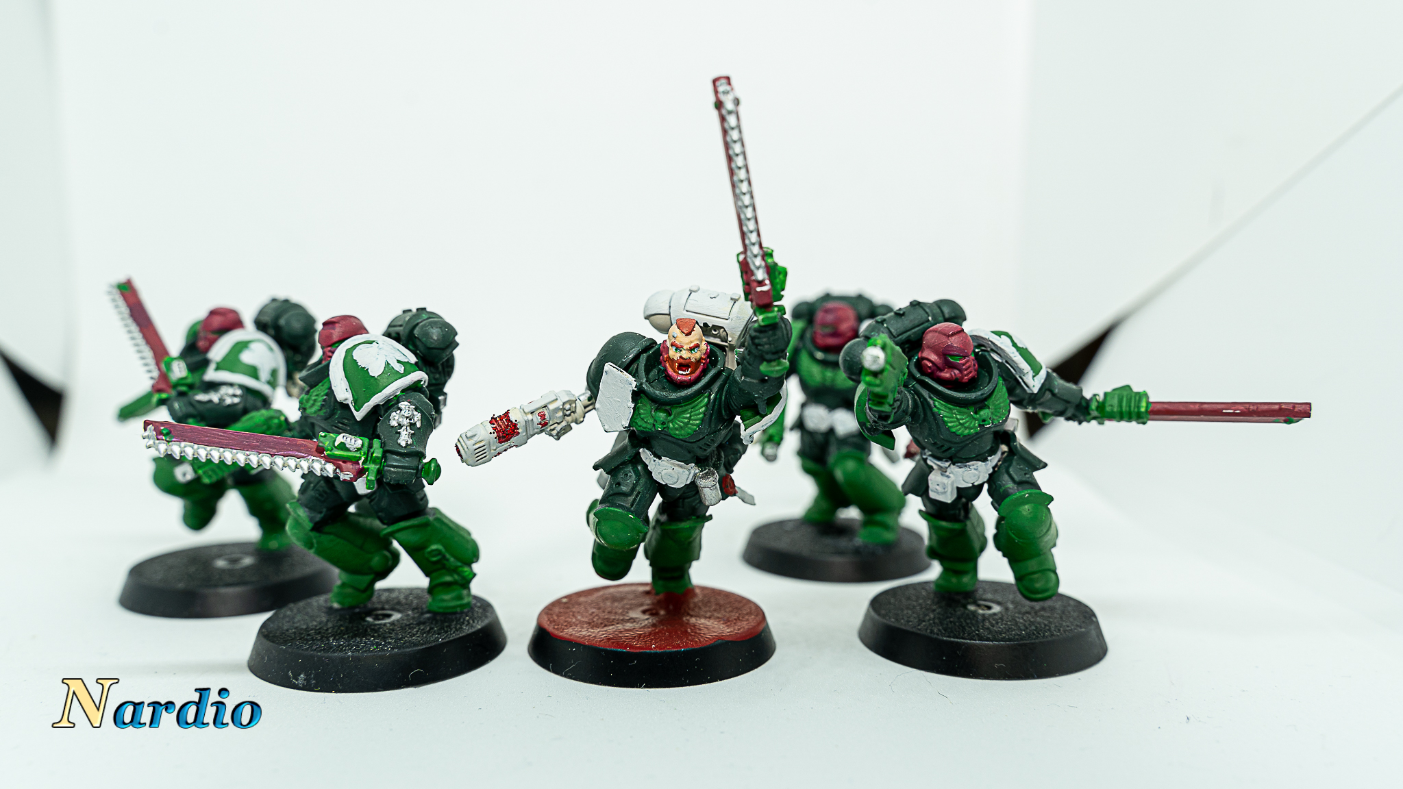 Warhammer 40K Fireteam Clover Marines